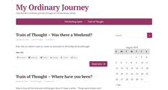 Desktop Screenshot of myordinaryjourney.com